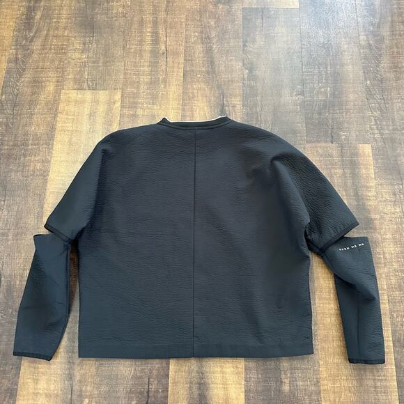 Nike Sportswear Tech Pack Exposed Elbow Crewneck Sweatshirt Size L - Picture 8 of 13